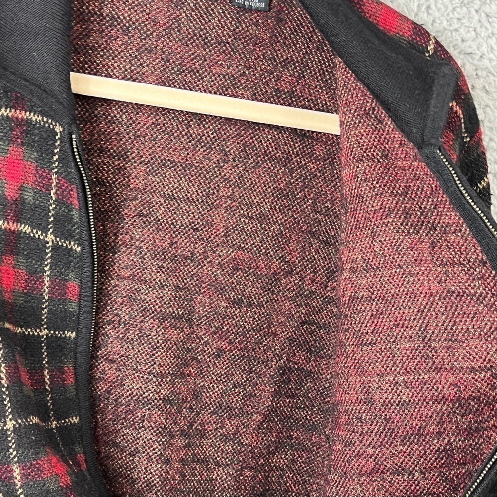 Bridgetown Collection Tartan Blazer Jacket Women's Size Small Wool Blend Zip Up - Picture 4 of 8
